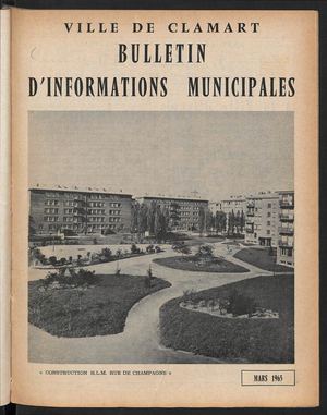 Bulletin Municipal Officiel (BMO) - mars 1965