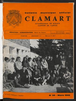 Bulletin Municipal Officiel (BMO) - mars 1968