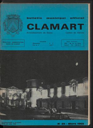 Bulletin Municipal Officiel (BMO) - mars 1969