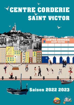 Plaquette d'activités Centre Social MPT Corderie Saint Victor 2022 2023