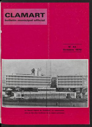 Bulletin Municipal Officiel (BMO) - octobre 1970