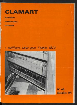 Bulletin Municipal Officiel (BMO) - décembre 1971