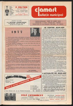 Bulletin Municipal Officiel (BMO) - décembre 1976