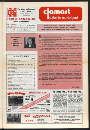 Bulletin Municipal Officiel (BMO) - décembre 1977