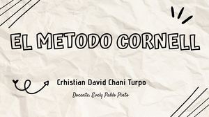 El Metodo Cornell