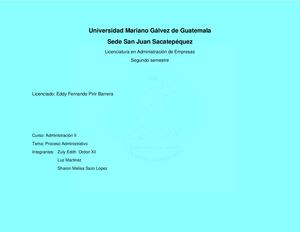 Proceso Administrativo