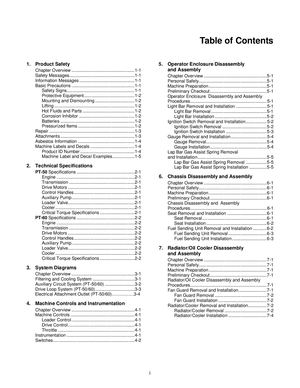 ASV Posi Track PT 60 Track Loader Service Repair Manual