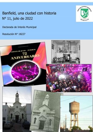 Revista De La Junta De Estudios Historicos De Banfield 11