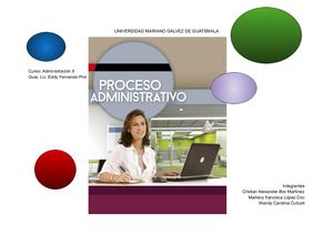 Cuadro Comparativo De Las Funciones Del Proceso Administrativo