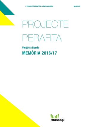 Memòria Vents A Banda Perafita 2016 17