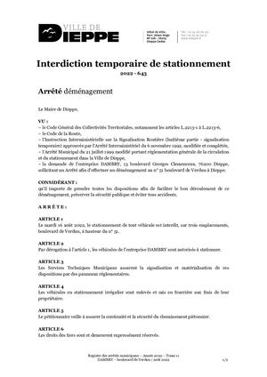 AR643 220722 - DAMBRY - BOULEVARD DE VERDUN - AOUT 2022