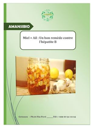 Miel + Ail Un Bon Remède Contre L’hépatite B