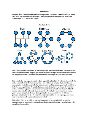 Tipos De Red