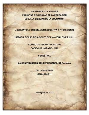 Construcción del Ferrocarril de Panamá