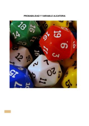 Capítulo 4 Probabilidad Y Variable Aleatoria