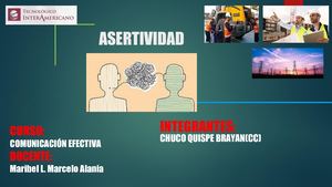 La Acertividad