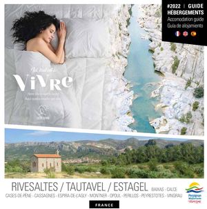 Brochure Hébergement - Rivesaltes - Tautavel - Estagel - 2022/2023