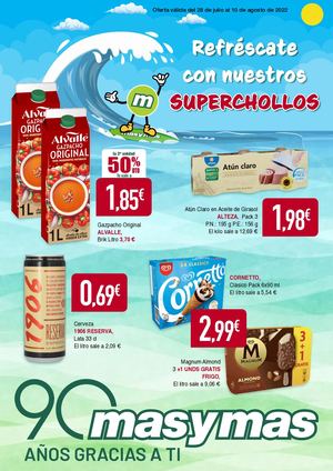 Oferta Válida Del 28 De Julio Al 10 De Agosto 2022 Masymas