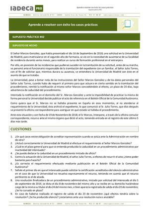 SUPUESTO PRÁCTICO #02