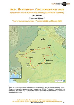 Rajasthan J'irai Dormir Chez Vous Hiver