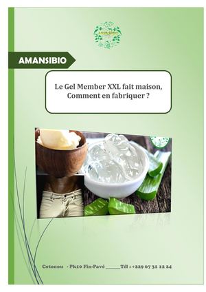 Le Gel Member Xxl Fait Maison, Comment En Fabriquer