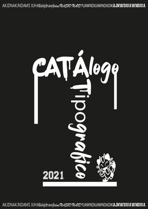 CATALOGO TIPOGRAFIAS