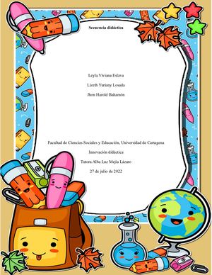 INNOVACIÓN DIDÁCTICA