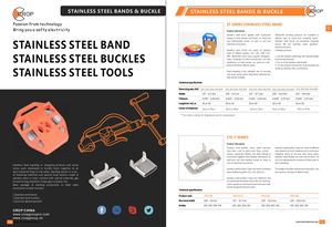 Stainless Steel Straps Catalogue