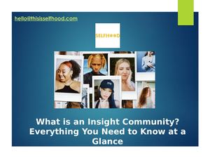 What Is An Insight Community Everything You Need To Know At A Glance
