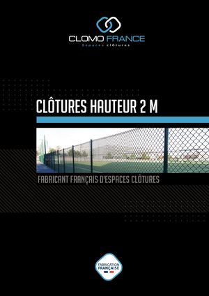 Clotures 2 M Clomo France 2022