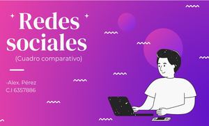 Redes sociales (Cuadro Comparativo)