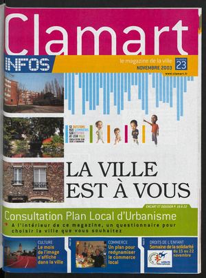 Clamart Infos - novembre 2003