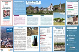 Plan du village de Saint Palais