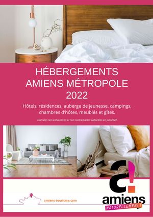 Hébergements Amiens Métropole 2022