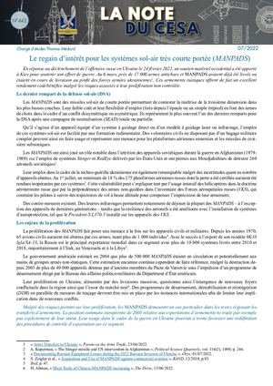 NOTE DU CESA N°442