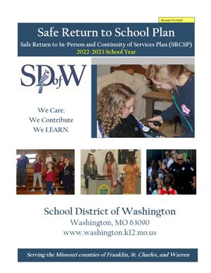 Safe Return To School Year 2022 23 July 2022