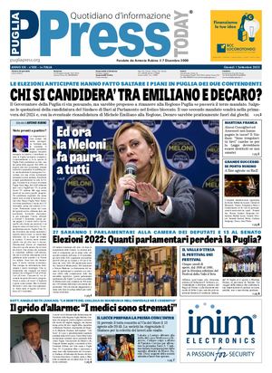 PUGLIAPRESS TODAY