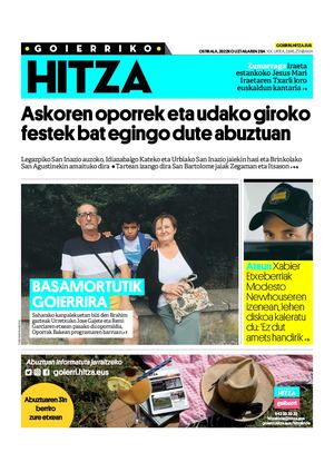 Goierriko Hitza 20220729