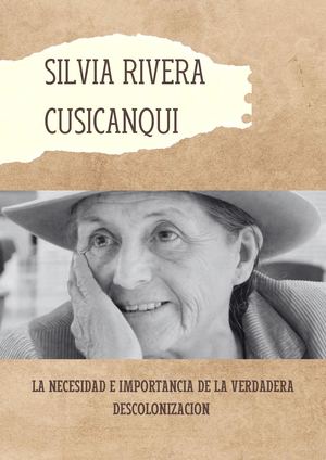 Final Silvia Rivera Cusicanqui