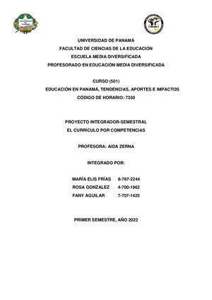 NUEVAS TENDENCIAS DEL CURRÍCULO POR COMPETENCIA