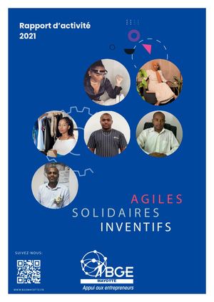 Rapport Annuel Bge Mayotte 2021