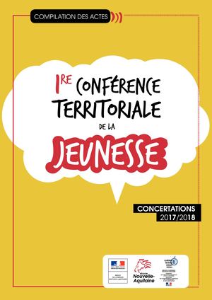 Conférence territoriale de la jeunesse - Concertations 2017-2018