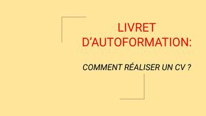 Le livret d'autoformation