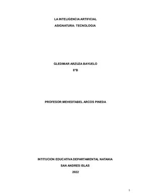 Inteligencia Artificial