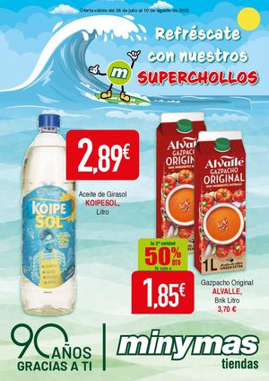 Oferta Válida Del 28 De Julio Al 10 De Agosto 2022 - Minymas