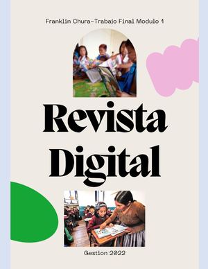 Franklin Chura - Trabajo Final Modulo 1