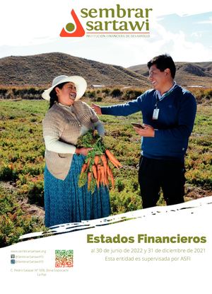 Estados Financieros SEMBRAR SARTAWI IFD 2022