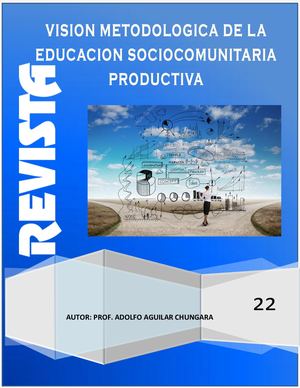 Vision  Metodologica de la Educacion Sociocomunitaria Productiva
