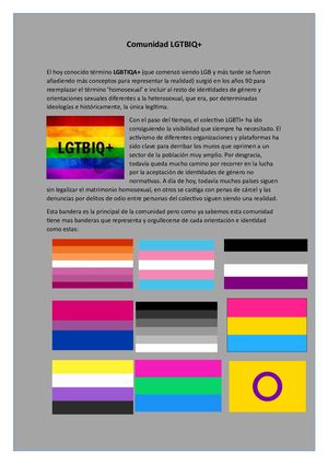 Comunidad Lgtbiq
