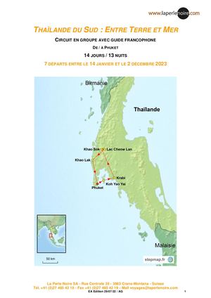 Thaïlande Du Sud
